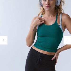 Free People Movement - Happiness Runs Long Crop Tank